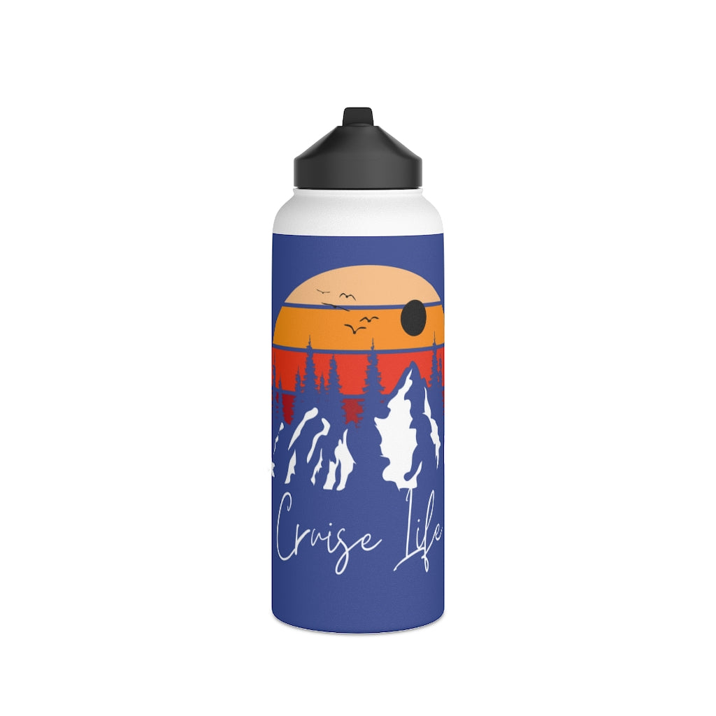 Cruise Life Stainless Steel Water Bottle - thecruisenavigator.com