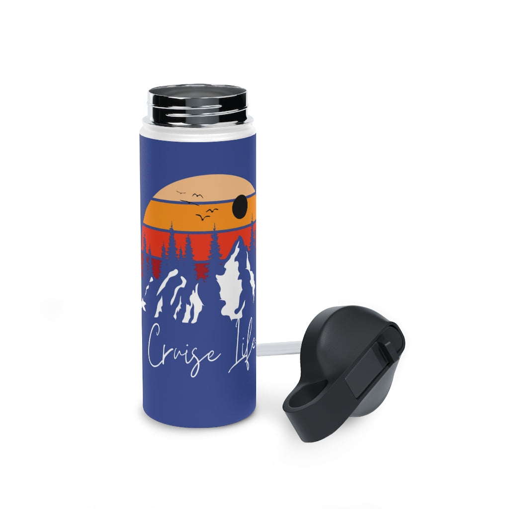 Cruise Life Stainless Steel Water Bottle - thecruisenavigator.com